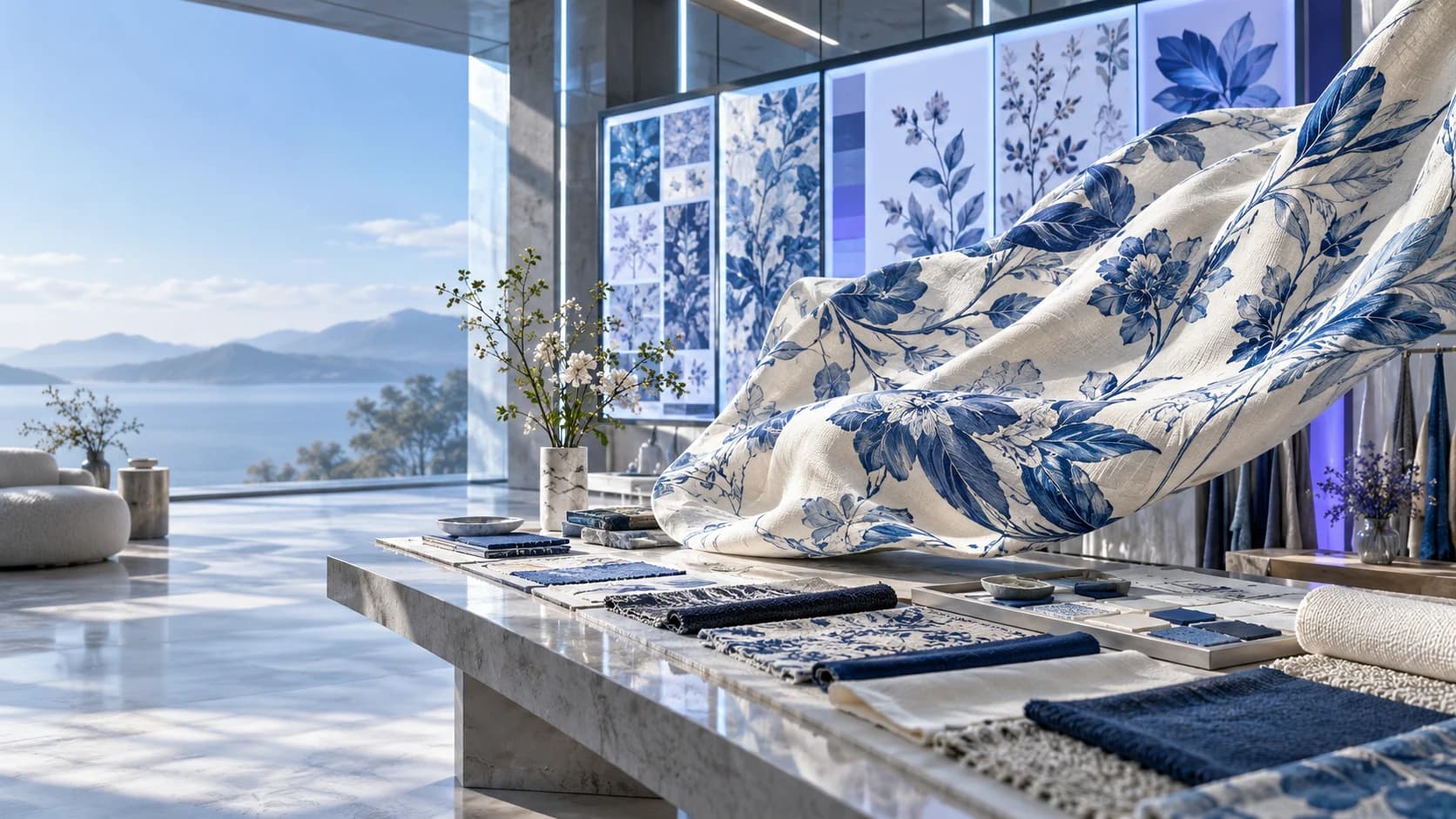 AI 设计 · 家纺业务概念场景